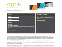 Tablet Screenshot of optpluscard.com